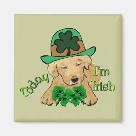 Labrador Retriever St. Patricks Day Magneet