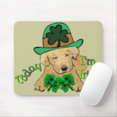 Labrador Retriever St. Patricks Day Muismat (Met muis)