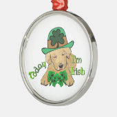 Labrador Retriever St Pattys Metalen Ornament (Links)
