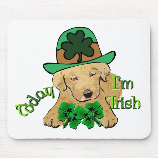 Labrador Retriever St Pattys Muismat (Voorkant)