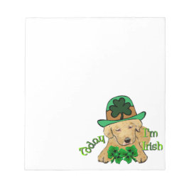 Labrador Retriever St Pattys Notitieblok