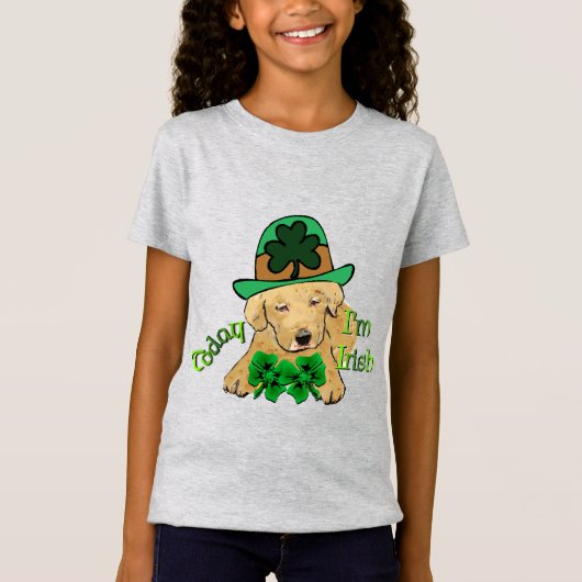 Labrador Retriever St Pattys T-shirt (Voorkant)
