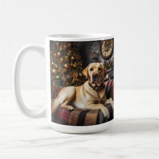 Labrador Retriever SteamPunk Christmas Mok Cup