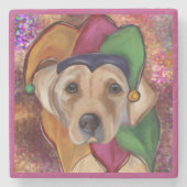 LABRADOR RETRIEVER            STENEN ONDERZETTER (Voorkant)