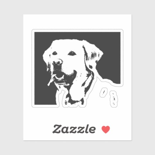Labrador Retriever Sticker (Vel)