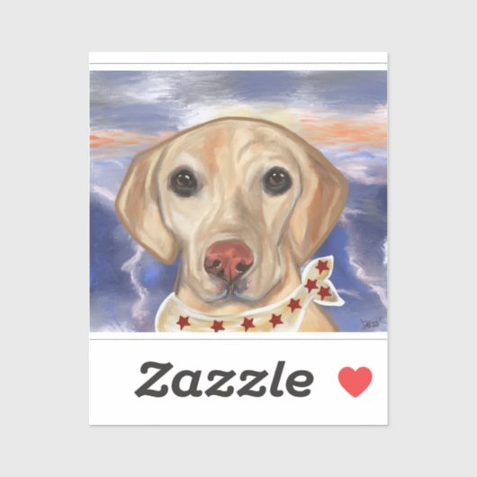Labrador Retriever Sticker (Vel)