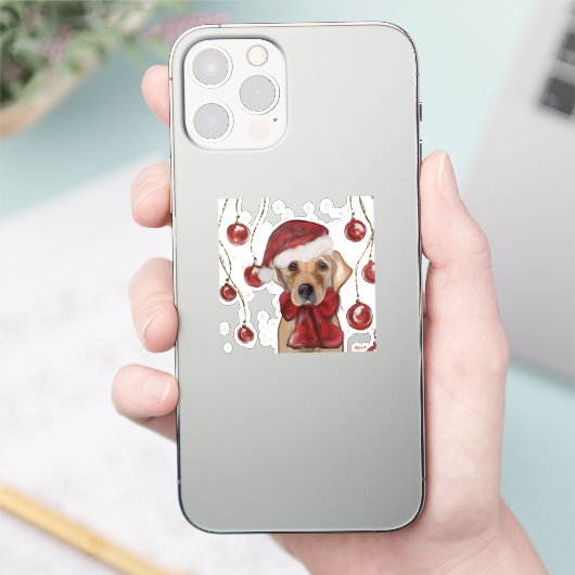 LABRADOR RETRIEVER  STICKER (Telefoon)