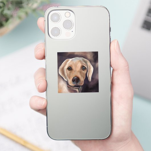 Labrador Retriever Sticker (Telefoon)