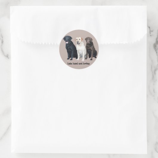 Labrador Retriever Sticker (Tas)