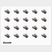 Labrador Retriever, Sticker Honden Kunst (Vel)