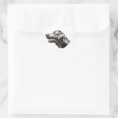Labrador Retriever, Sticker Honden Kunst (Tas)