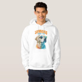 Labrador Retriever Stijlvolle Huisdieren Hoodie (Voorkant volledig)