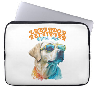 Labrador Retriever Stijlvolle Huisdieren Laptop Sleeve