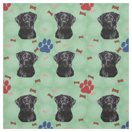Labrador Retriever Stof (Swatch)