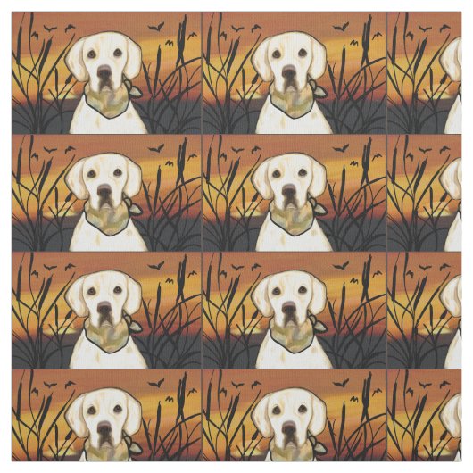 Labrador Retriever Stof (Swatch)