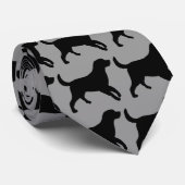 Labrador Retriever Stropdas (Opgerold)