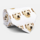 Labrador Retriever Stropdas (Opgerold)