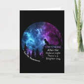 Labrador Retriever Suicide Awareness Pet Lovers Fa Kaart (Voorkant)