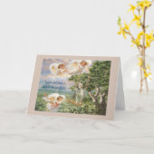 Labrador Retriever Sympathy Card Kaart (Gele Bloem)