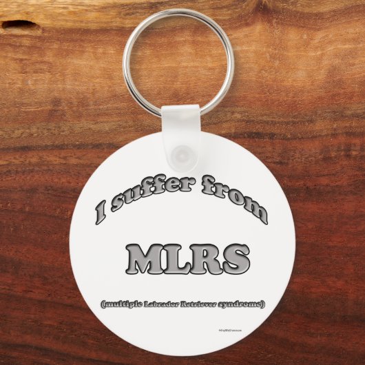 Labrador Retriever-syndroom - Sleutelhanger (Achterkant)