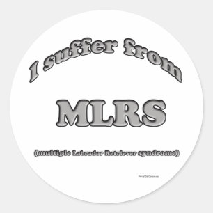 Labrador Retriever-syndroom - Sticker