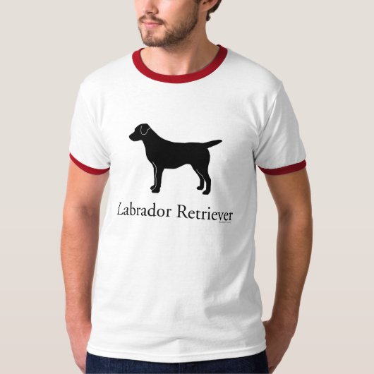 Labrador Retriever T-Shirt (Voorkant)