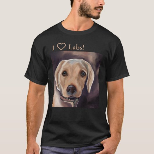 Labrador Retriever T-shirt (Voorkant)