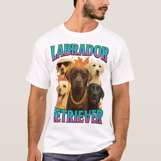 Labrador Retriever T-shirt (Voorkant)