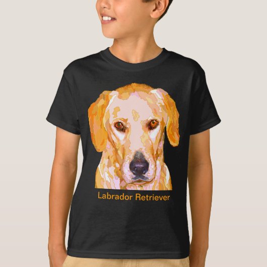 Labrador Retriever T-Shirt (Voorkant)