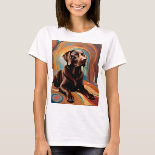 Labrador Retriever T-Shirt (Voorkant)