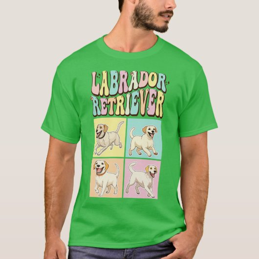 Labrador Retriever T-shirt (Voorkant)