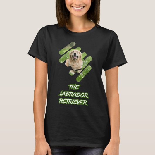 Labrador Retriever T-shirt (Voorkant)