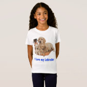 Labrador Retriever T-shirt (Voorkant volledig)