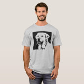 Labrador Retriever T-Shirt (Voorkant volledig)