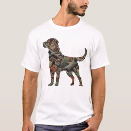 Labrador Retriever T-shirt met camo