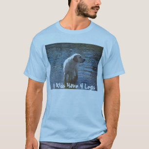 Labrador Retriever T-Shirt Mijn Kinderen hebben vi