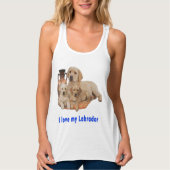 Labrador Retriever Tanktop (Voorkant)