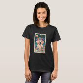 Labrador Retriever Tarotkaart T-shirt (Voorkant volledig)