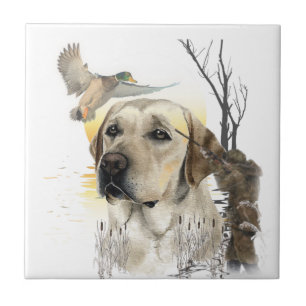 Labrador Retriever Tegeltje