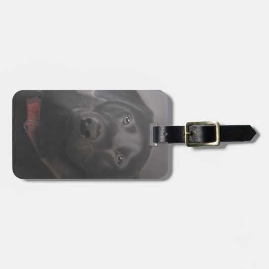 Labrador Retriever Tekening Bagagelabel (Voorkant horizontaal)