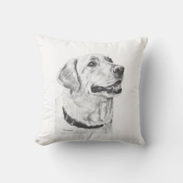 Labrador Retriever Tekening Kussen