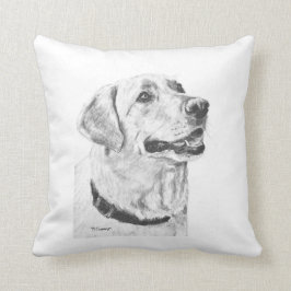 Labrador Retriever Tekening Kussen