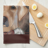 Labrador Retriever Theedoek (Quarter Fold)