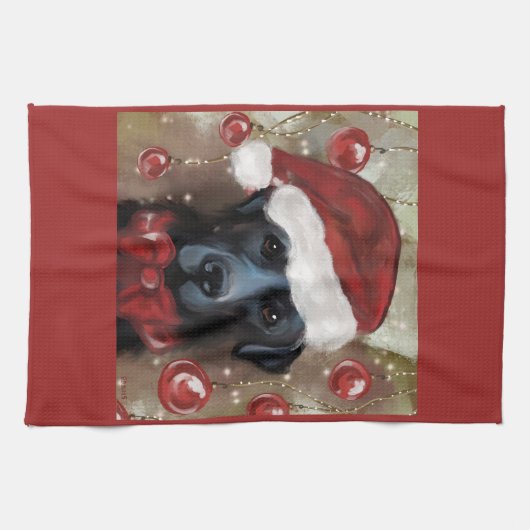 Labrador Retriever Theedoek (Horizontaal)