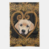 Labrador Retriever Theedoek (Verticaal)