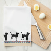 Labrador Retriever Theedoek (Quarter Fold)