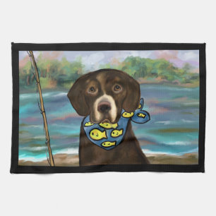 Labrador Retriever Theedoek