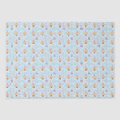 Labrador Retriever Tissue Paper in Blue Tissuepapier (Voorkant)