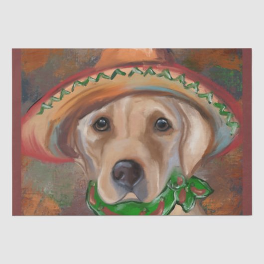 LABRADOR RETRIEVER TISSUEPAPIER (Voorkant)