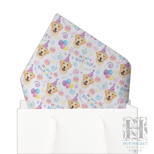 Labrador Retriever Tissuepapier